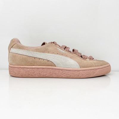 

Puma Womens Suede Classic 355462 67 Розовая повседневная обувь Кроссовки Размер 5.5, Розовый, Suede Classic