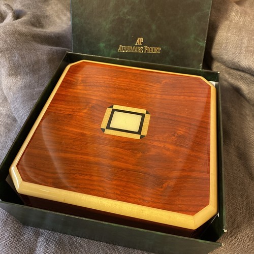 Audemars Piguet 木製ボックス Rare AUDEMARS PIGUET wooden watch box + outer box | eBay
