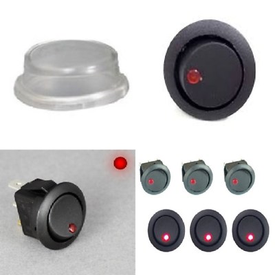 Pannello Interruttori ETOPARS 5 Interruttori | 12V-24V Impermeabile IP67 | Per Auto E Barca