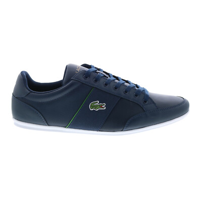 Lacoste Nivolor 0721 1 P Cma Мужские синие кожаные кроссовки Lifestyle Обувь