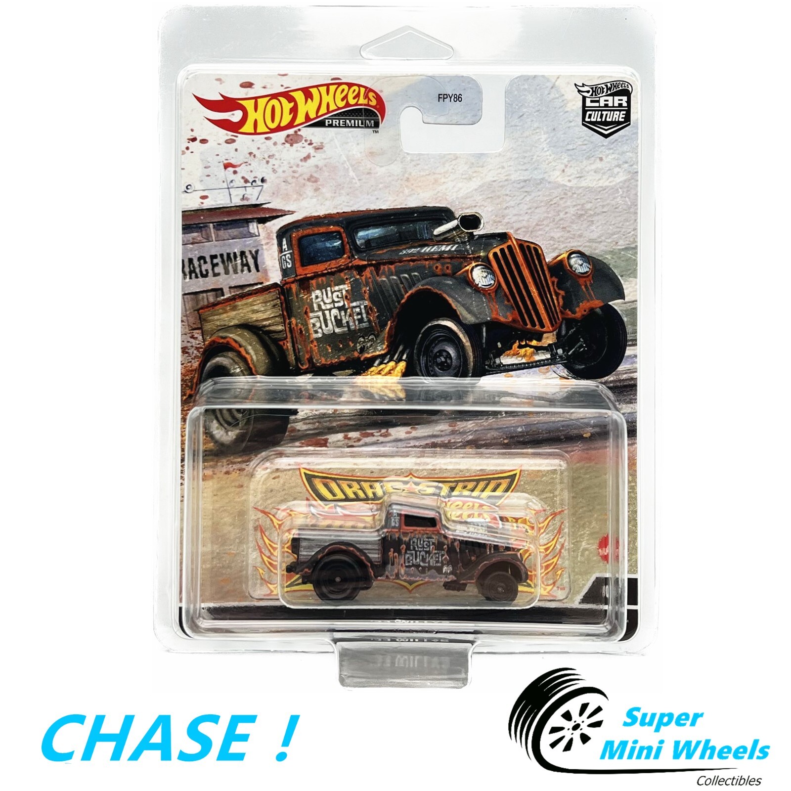 ホットウィール　チェイスカー　デーモンズ 33 ウィリス 33 Willys 0/5 * CHASE * Hot Wheels Car Culture Drag Strip