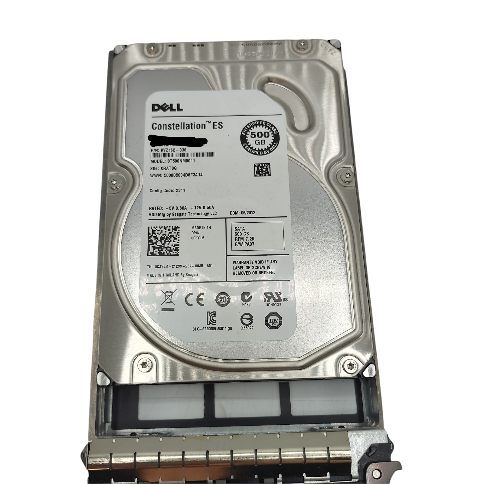 Dell 500GB 6G 7.2K 3.5 Dell 500GB 6G 7.2K 3.5