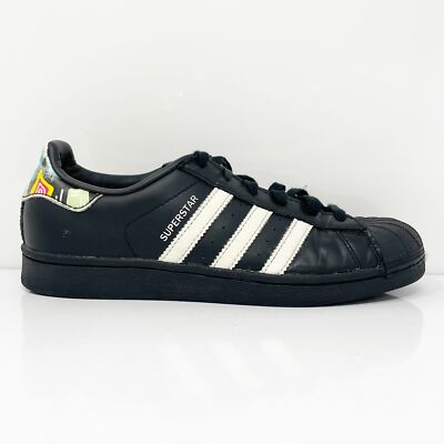 

Adidas Mens Superstar EE7500 Черная повседневная обувь Кроссовки Размер 5, Черный, Superstar