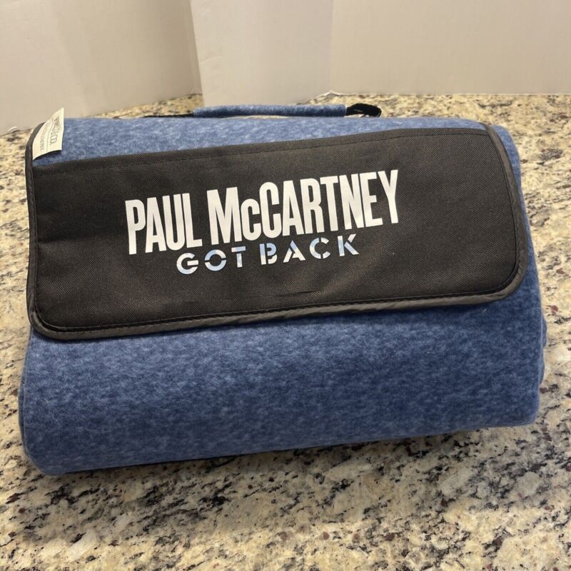 Brand New Paul McCartney Got Back 2022 VIP Tour Blanket