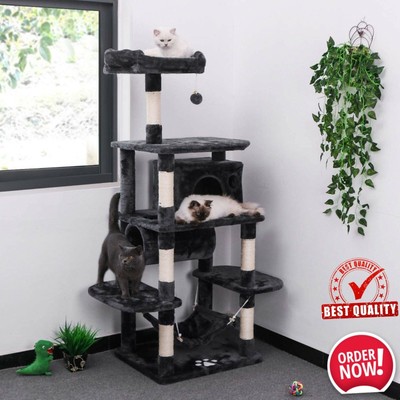 Best Cat Tree Condo Activity Tower Post Furniture Scratching Kitten Play House