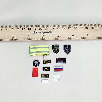 1/6 Russian Spetsnaz FSB Alpha Group St.Petersburg  78071 - Patches + More