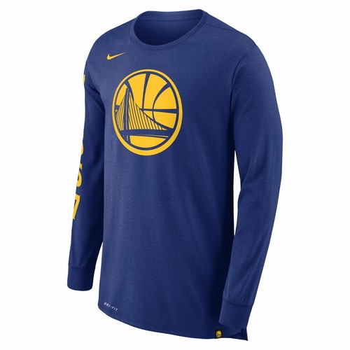 [873930-495] Мужская футболка с длинным рукавом Nike NBA Golden State Warriors Legacy