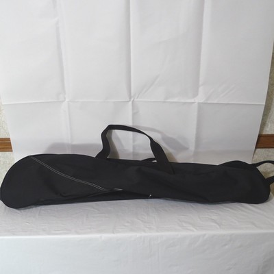 Nike Baseball Softball Sports Equipment Gear Bag Zip Closure Black Silver Logo