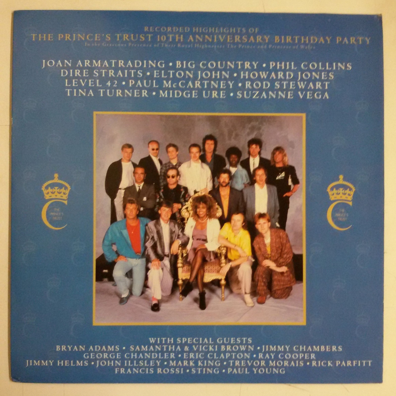 The Prince's Trust 10Th Anniversary Birthday Party LP + 7