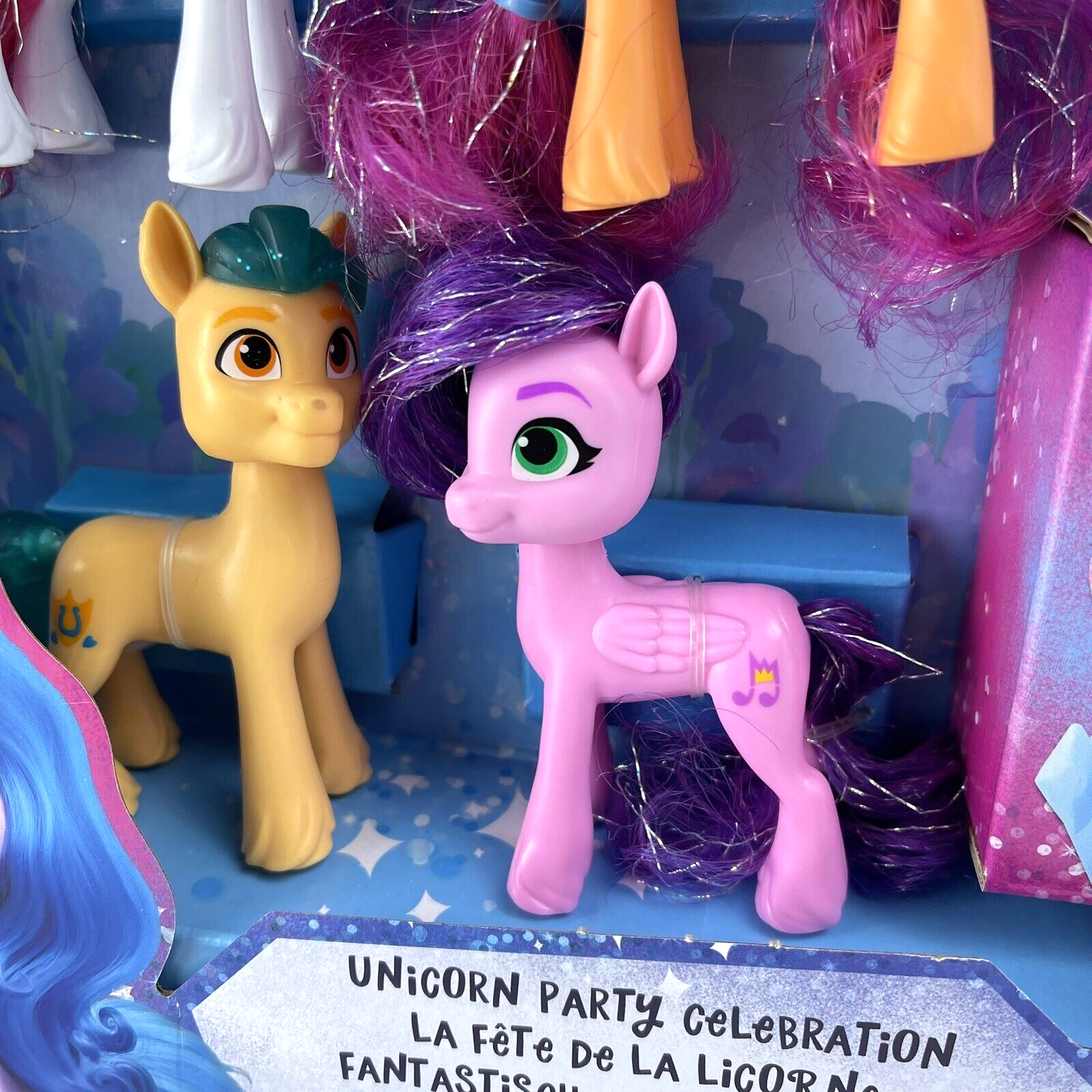 My Little Pony by Hasbro Unicorn Party Celebration 5 Ponies and 10 Accessories