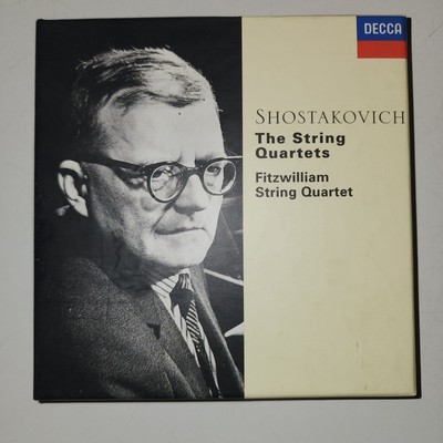 Shostakovich String Quartets, Fitzwilliam Quartet [Decca 6 CD Box Set] Pre-Owned