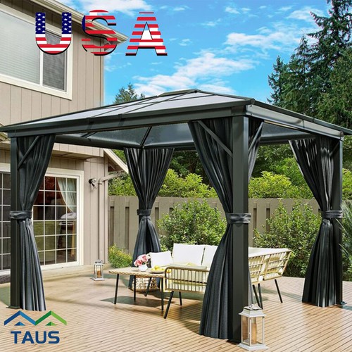 With Netting And Shaded Curtains Aluminum Frame