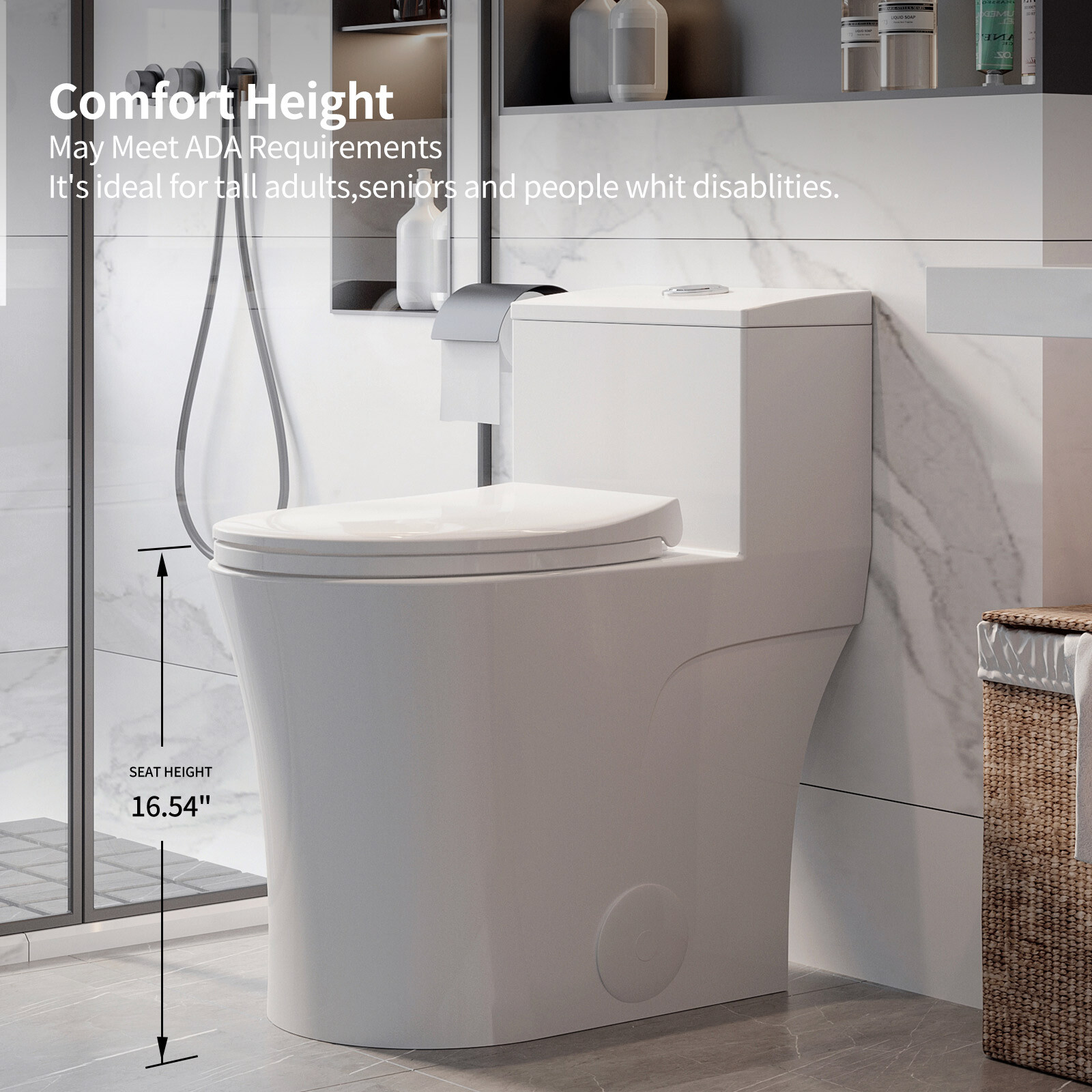 Ada Height Toilet
