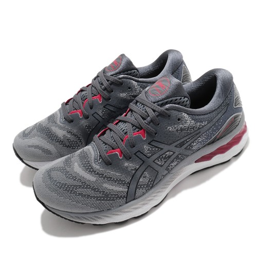 

Мужские беговые кроссовки Asics Gel-Nimbus 23 Sheet Rock Grey White 1011B004-021, Gel-nimbus 23