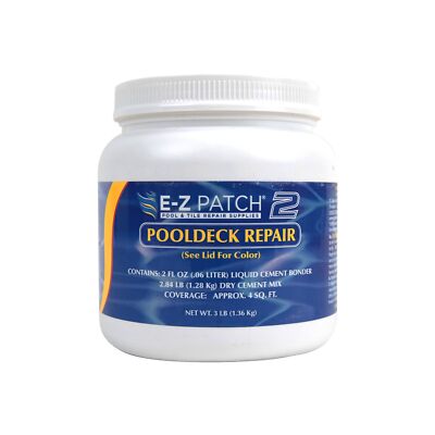 E-Z Patch 2 Pool Patch Repair Kit for Pool Decks and Patios, DIY Concrete Rep...