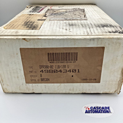 FISHER ROSEMOUNT 498043401 CONTROLLER TYPE DPR900-02