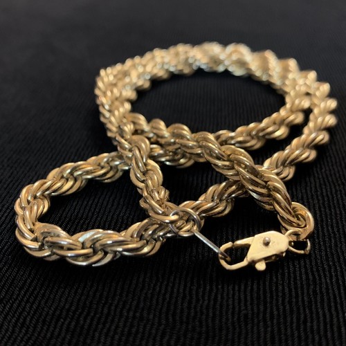 【関税＆送料込み】ChloAC Gold Tone Brass Necklace CH3261-TWO-TONE-GOLD-LINK-