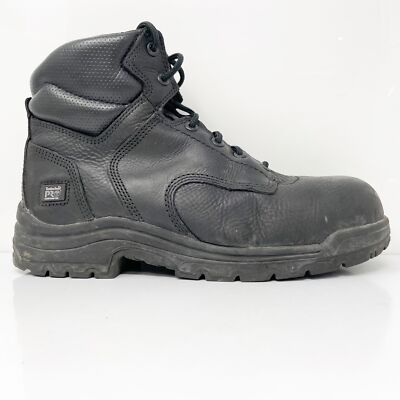 

Timberland Pro Mens Titan 6 50507 Черные рабочие ботинки с композитным носком, размер 10,5 Вт, Черный, Titan