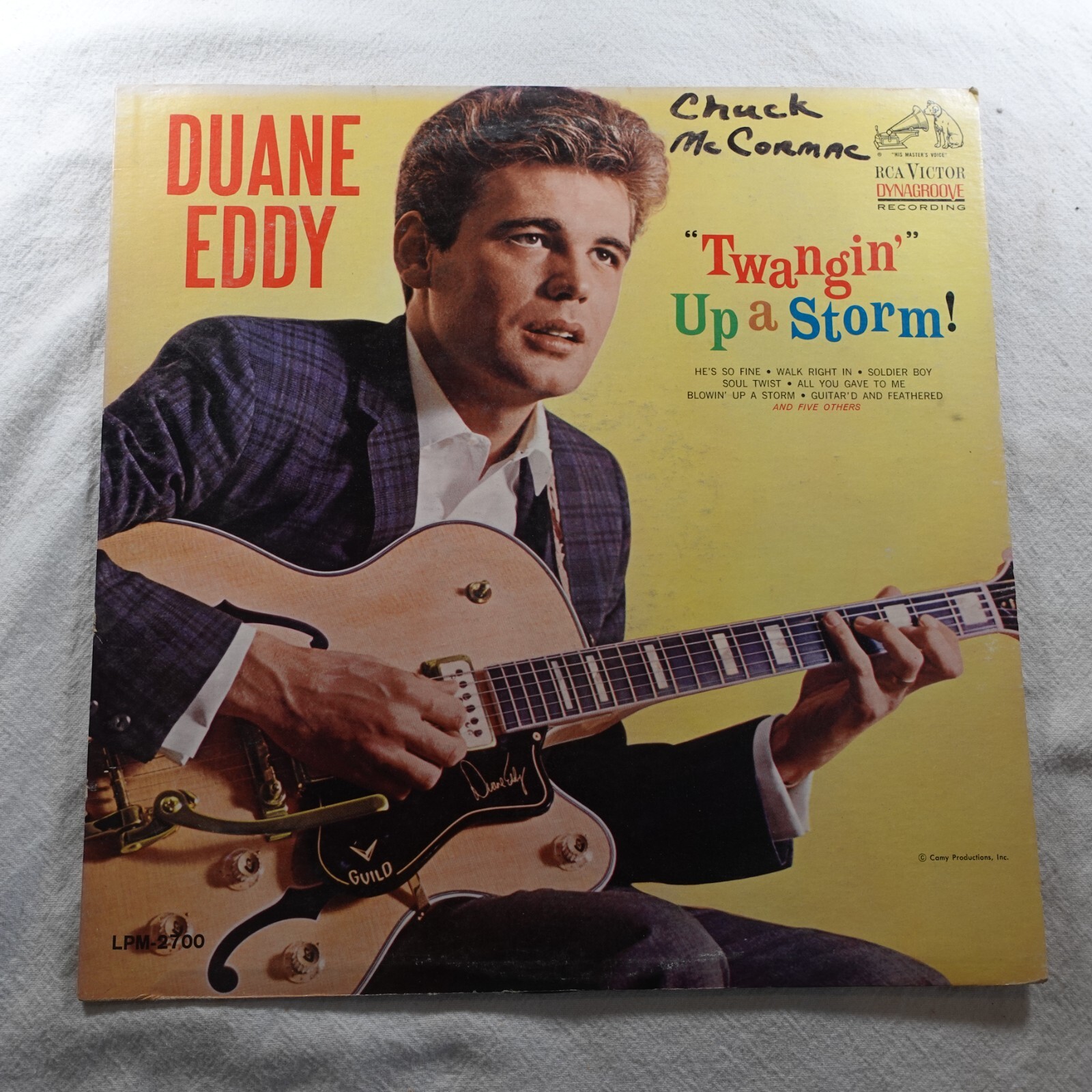 Duane Eddy Twangin up a storm   Record Album Vinyl LP