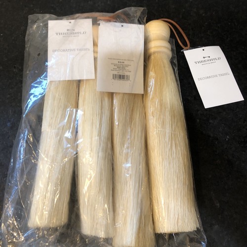 4 Threshold 12" Decorative Tassel Figurine