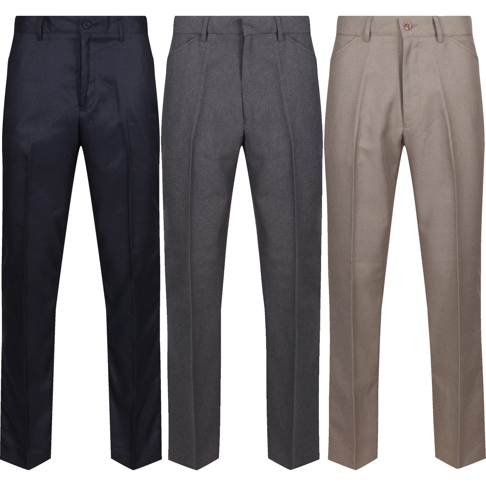 New Farah Mens Assorted Formal Trousers Office Casual Smart