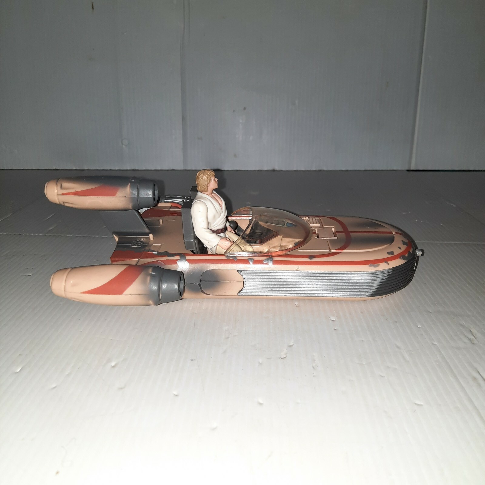1995 Star Wars Power of the Force Landspeeder with Luke Skywalker Figure  POTF | eBay
