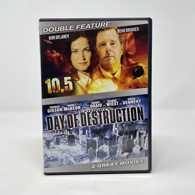 10.5 & Category 6: Day Of Destruction (2 DVD Set, 2007) Earthquake - Disaster