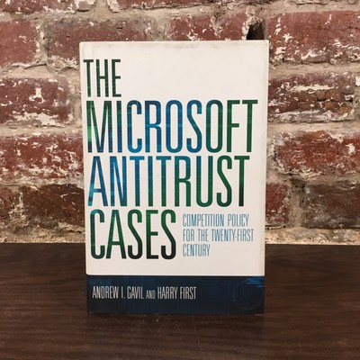 The Microsoft Antitrust Cases-Harry First-VG