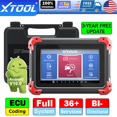 XTOOL D7 D8-BT D9-BT A30M Automotive Diagnostic Scanner Bidirectional Scan Tool