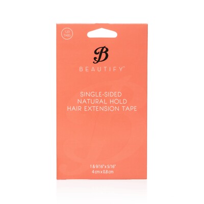Walker Beautify**SINGLE SIDED**Natural Hold Hair Extension Tape Tabs -120 Tabs .