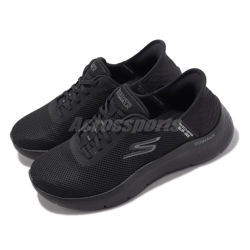 

Черные женские туфли Skechers Go Walk Flex-Grand Entrance Wide Slip-Ins 124975-WBBK, Черный, Go Walk Flex-grand Entrance Wide Slip-ins
