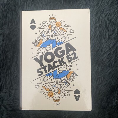 Stack 52 Yoga Exercise Cards: Designed by Certified Yoga Instructor New & Sealed