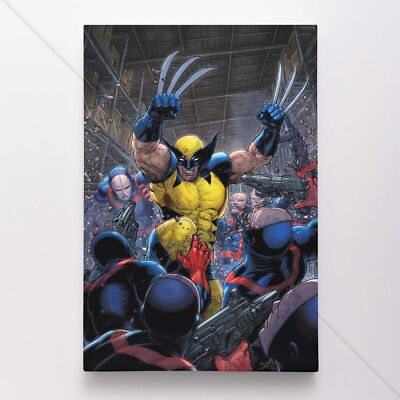ウルヴァリン WOLVERINE ポスター MARVEL X-MEN ビンテージ 1990's X-men Wolverine Poster! 1993 Original 34x 22 Marvel