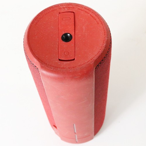 UE Megaboom Lava Red Portable Wireless Bluetooth Speaker System Logitech