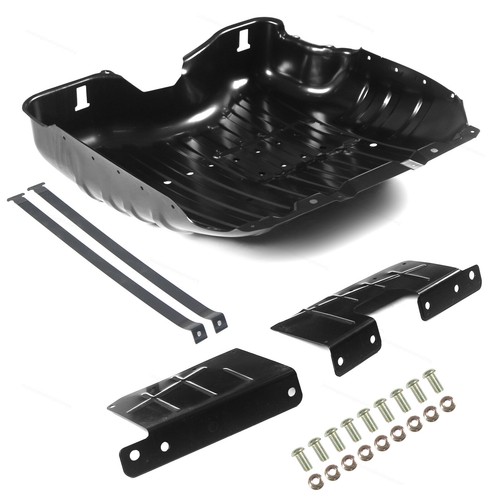 Skid Plate Cover w/ Straps Fit For 1999-2004 Jeep Grand Cherokee Fuel Tank Iron