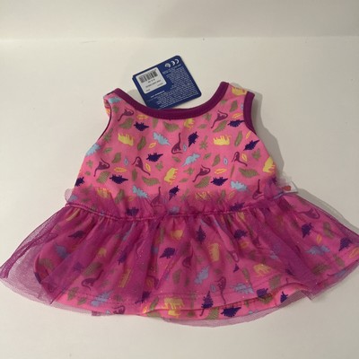 Build a Bear Workshop Pink Dinosaur Dress