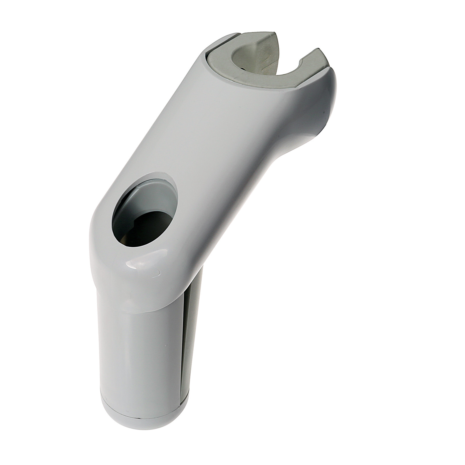 White/Grey 22mm Shower Holder Clamp Head Bracket Assembly For Mira