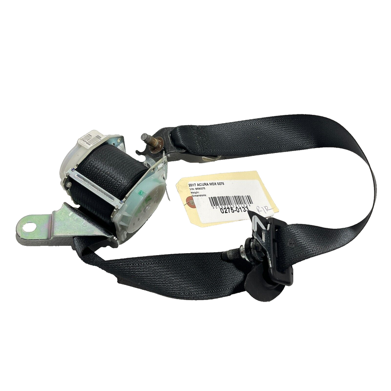 Used ACURA MDX 2014-2020 REAR 2RD ROW PASSENGER SIDE SEAT BELT SEATBELT RETRACTOR OEM