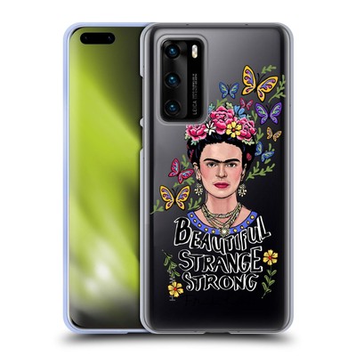 OFFICIAL FRIDA KAHLO ART & QUOTES SOFT GEL CASE FOR HUAWEI PHONES