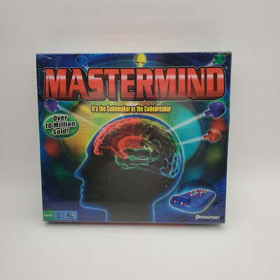 Mastermind Codemaker Vs. Codebreaker Pressman Board Game