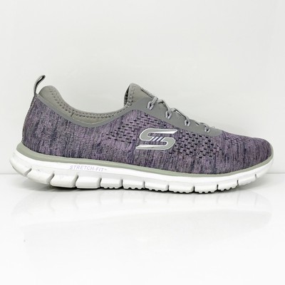 

Женские кроссовки Skechers Glider Stretch Fit FDS 22722 фиолетовые кроссовки размер 9, Фиолетовый, Glider Stretch Fit Fearless Deep Space