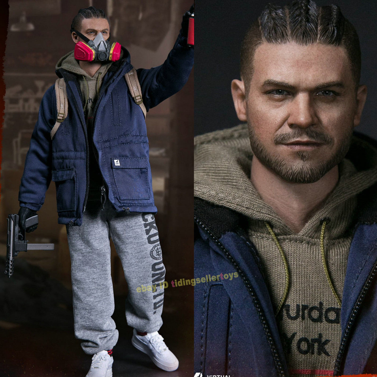 VTS TOYS 1/6 THE DARKZONE AGENT The Division Classic Edition VTS TOYS 1/6 THE DARKZONE AGENT The Division Classic Edition