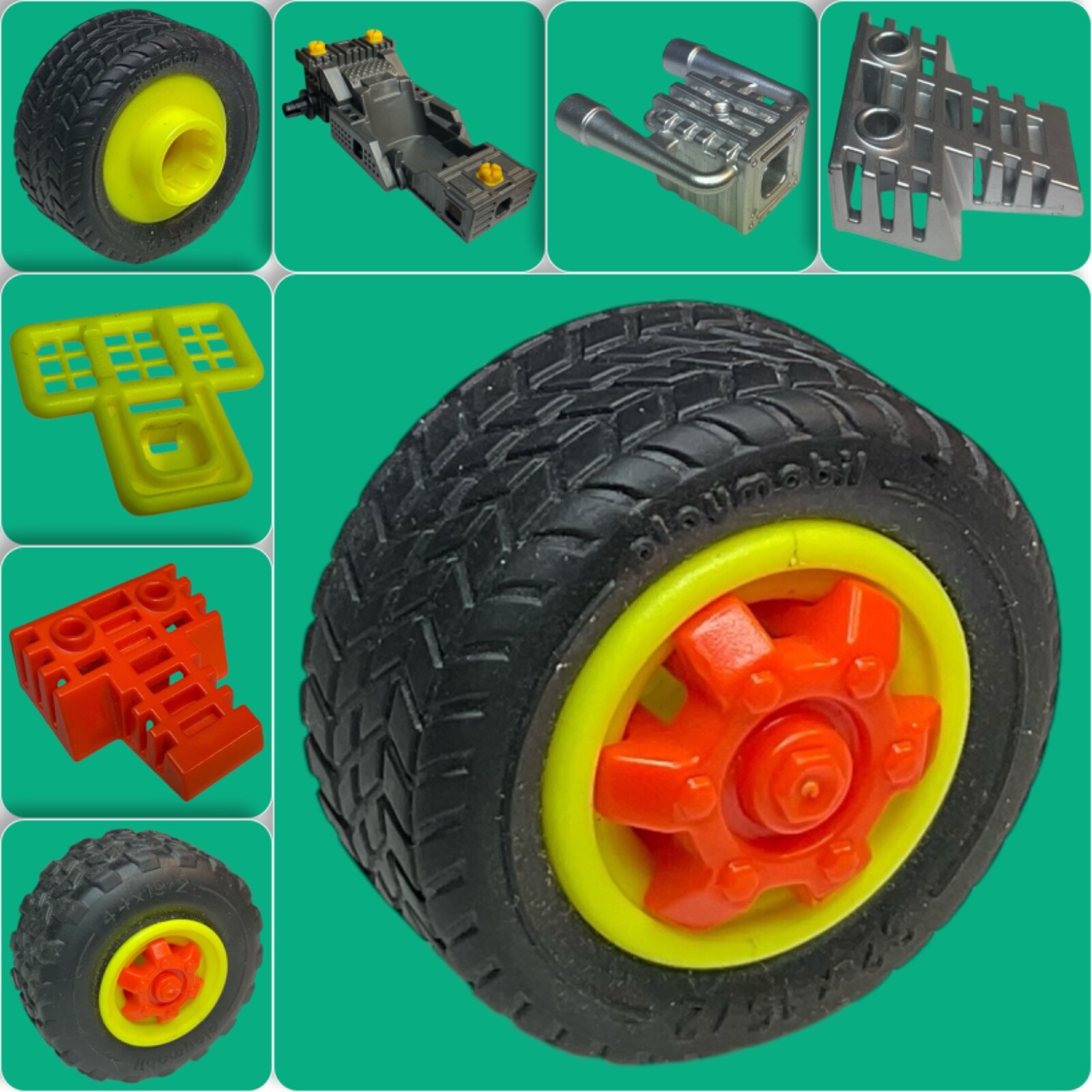 PLAYMOBIL 4184 Roter Miniflitzer – Mit Rückziehmotor & Sprungrampe, Zerlegbar