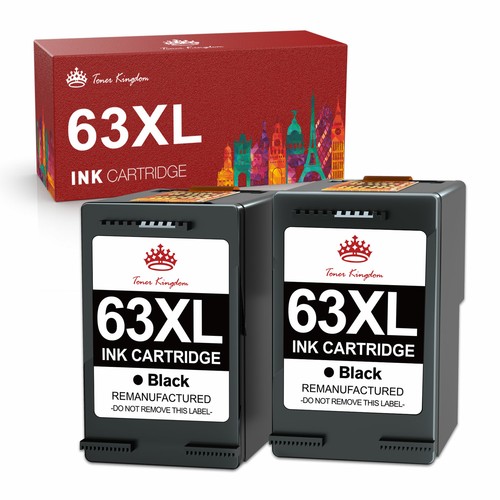 63 XL Ink for HP 63XL OfficeJet 3830 5258 5255 4650 5222 5232 3834 5258 Printer