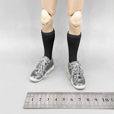 1/6 Scale HOT Men's & Women's Long Socks Cover 2 Holes Version 12'' Figure TOYS