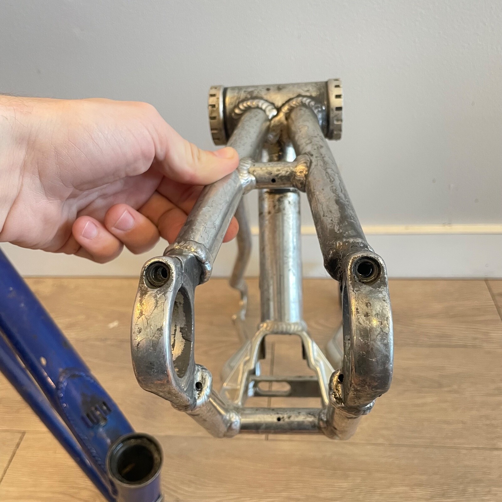 Rare Vintage Schwinn S-10 Full Suspension Mountain Bike Frame Set 20" Parts
