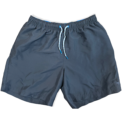 Diadora Boy s Size L Black Beach Swim Trunks Gym Sports Shorts