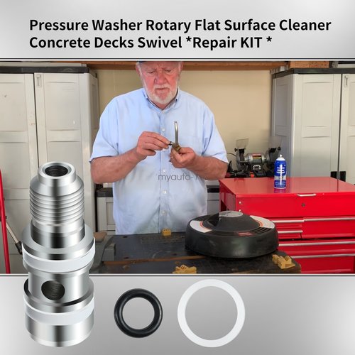 Repair Kit for Pressure Washer Rotary Flat Surface Cleaner Concrete Decks Swivel