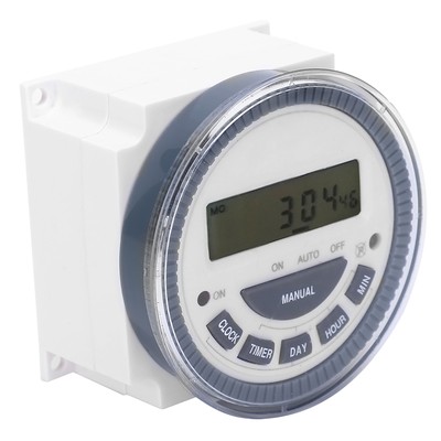 Timer Switch Electronic LCD Digital Time Control Switches TM619H 2 DC12VAC