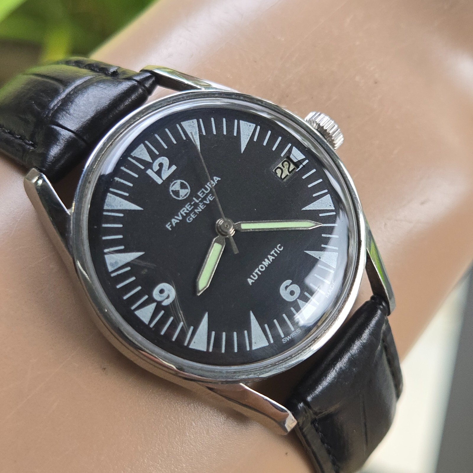 FAVRE-LEUBA GENEVE SEACHIEF 手巻き腕時計 A3280 Vintage Favre Leuba Geneve Sea Chief Manual Winding Watch | eBay